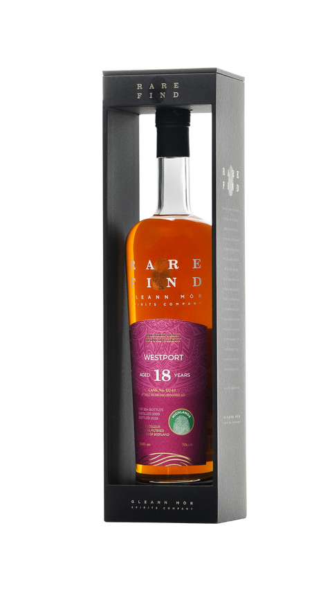 Rare Find Westport 18YO 70cl, 55.0% ABV